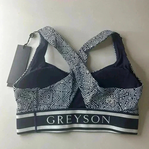 Greyson Labyrinth Luna Sports Bra Canal Size XS NWT - Picture 4 of 6